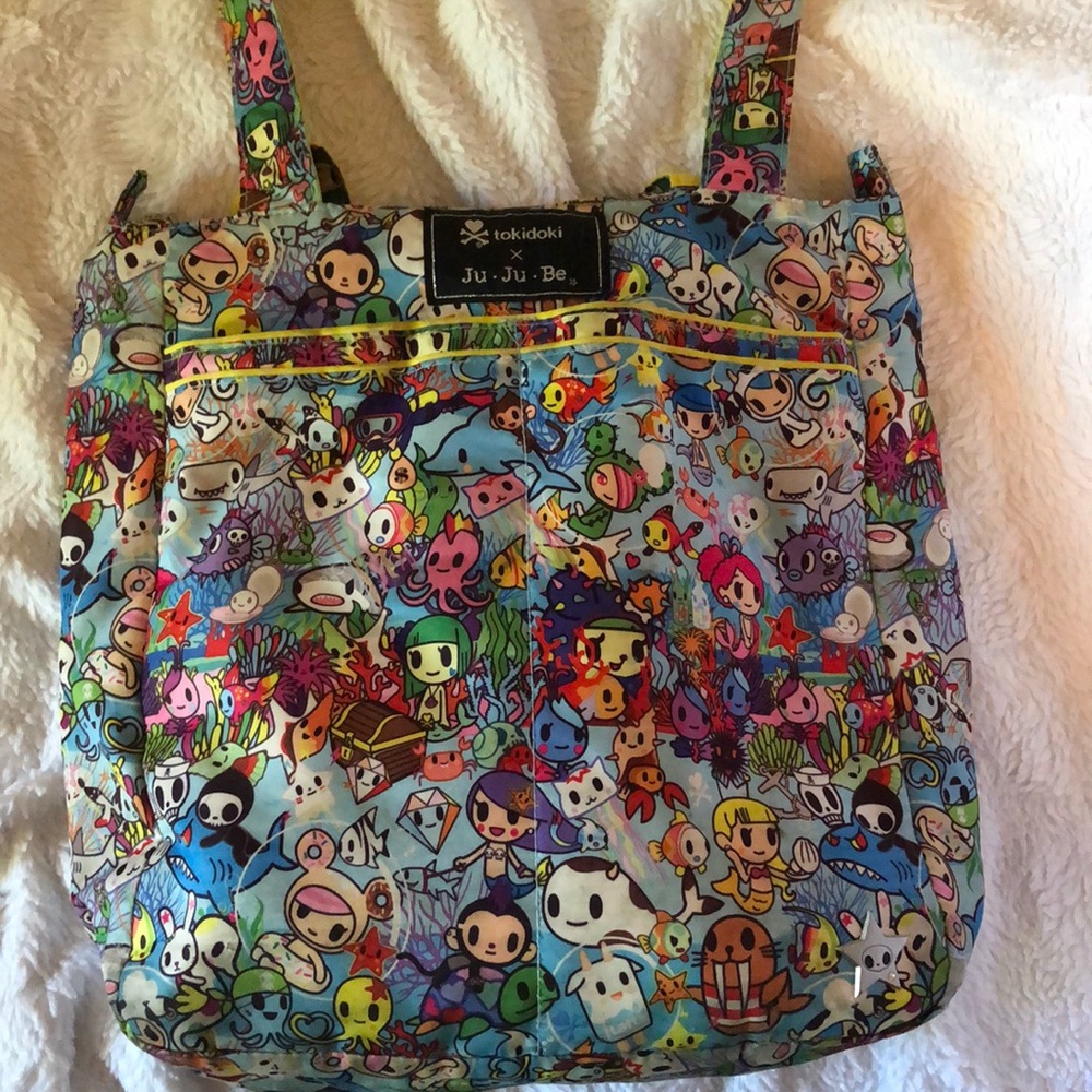 Tokidoki JUJUBE SEA AMO mermaid tote bag RARE